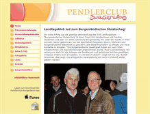 Tablet Screenshot of pendlerclub-burgenland.at